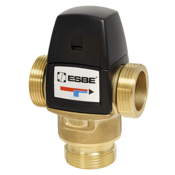Клапан термостатический смесительный ESBE VTA522 (DN25,Kvs3.5,PN10,НР 1