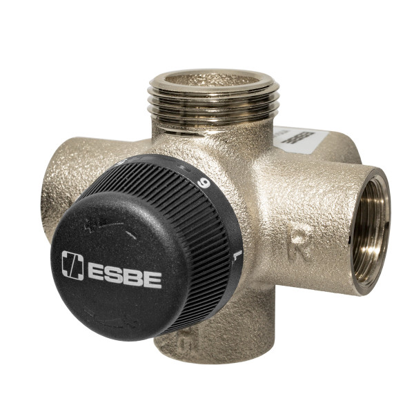Клапан термостатический смесительный ESBE VTG141 (DN20,Kvs3.4,PN10,3xВР3/4,НР1